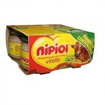 NIPIOL OMOG VITELLO 80G 4PZ