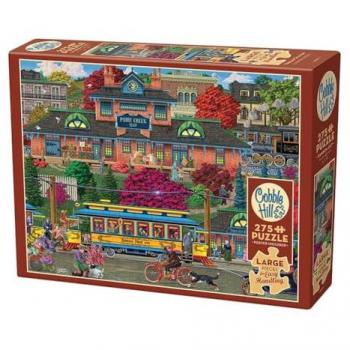 Cobble Hill “Trolley Station” XXL‑Puzzle – 275 Stück