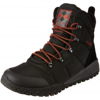 Columbia Fairbanks Omni-Heat Botas Efecto Arrugado para Hombre, Negro