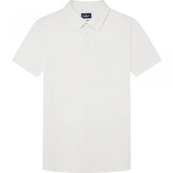 Polo Jersey de Hombre Hackett Classic Fit Manga Corta Blanco XL