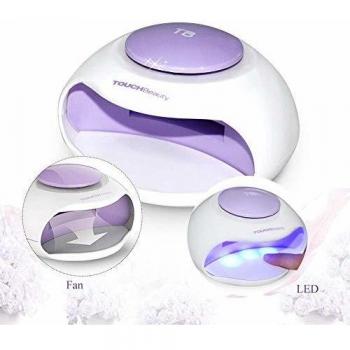 TOUCHBeauty Mini Nail Polishing Lamp – TB‑0889, Fan & Triple LED