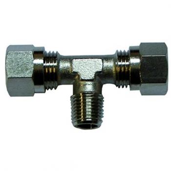 8‑1/4” Grey Vetus T‑Shaped Connector (Unisex)