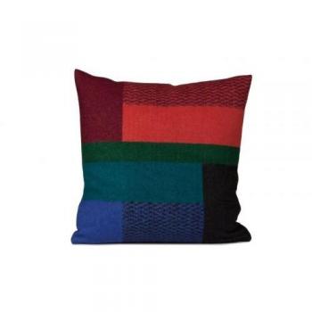 Dekokissen „Mikkel“ aus Norwegischer Lammwolle – RØROS TWEED, 50 × 50 cm