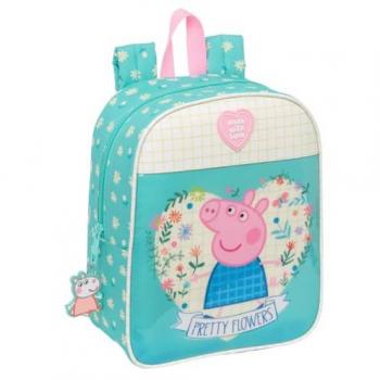 Sac à dos modulaire SAFTA Peppa Pig Fleurs Rosées