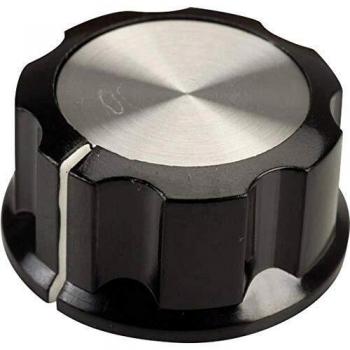 Manopola Rotativa RN-99C 33mm x 16mm Nero e Bianco