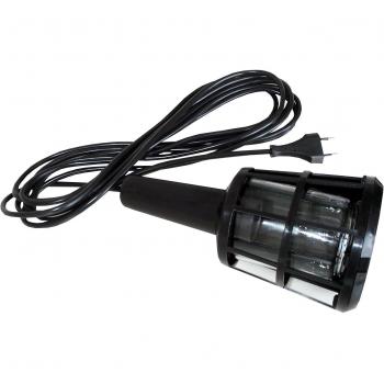 Baladeuse en plastique filaire 60 W, 5 m – Zenitech (E27, sans ampoule)