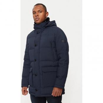 HEMMER PARIS Damen‑Steppjacke mit Pattentaschen, Größe 56, Marine