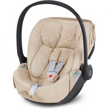 Siège Auto Cybex Gr 0+ Cloud T i-Size Beige Fleurs