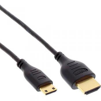 InLine® HDMI Mini Superslim Kabel A an C, 1,5m
