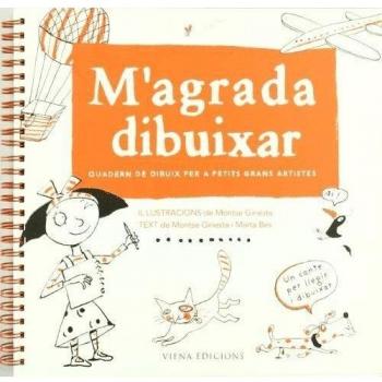 M'agrada dibuixar: Quadern de dibuix per a petits grans artistes