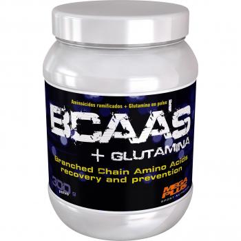 Megaplus BCAAS+ Glutamina Extrem Purity 300 Gramos