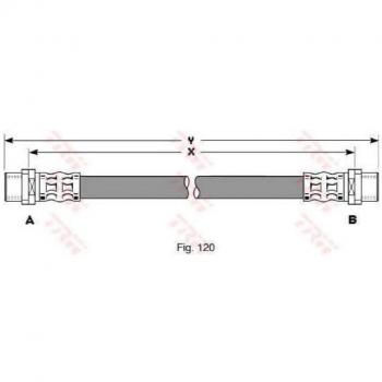 Tuba flessibile freno TRW AfterMarket PHA291