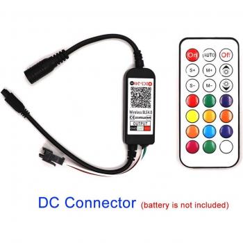 Bluetooth WiFi RGB LED Strip Controller with Timer and Voice Control