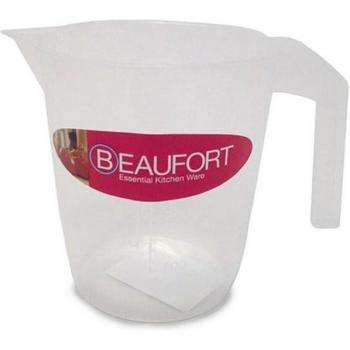 Jarro Medidor Beaufort Blanco y Claro One Size