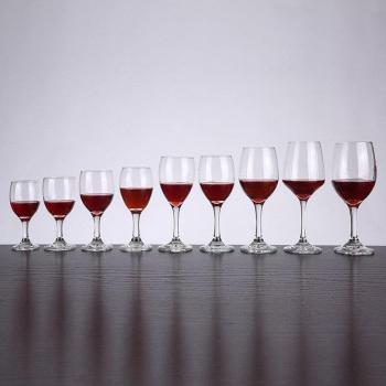 Copa de vino tinto de diseño simple