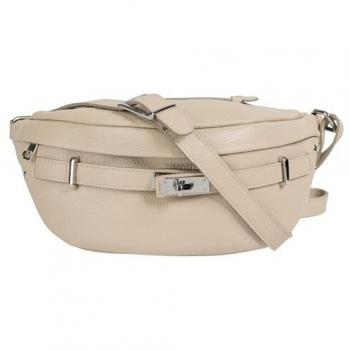 Gürteltasche SAMANTHA LOOK, 32 cm x 13 cm x 9 cm, echt Leder, Made in Italy