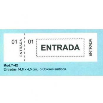 Talonario de Entradas