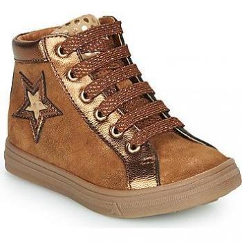 GBB TADEA Brown High-Top Girls' Footwear