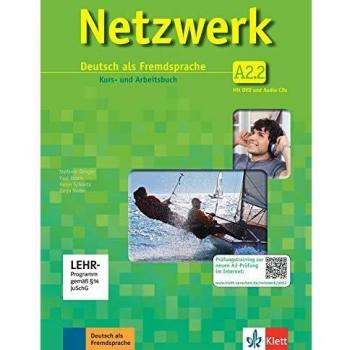 Netzwerk A2. Kurs-und Arbeitsbuch mit DVD una Audio CDs