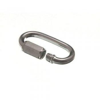 Industrial Grade Chain Repair Shackle 5MM 3/16 BZP Zinc Plated Steel