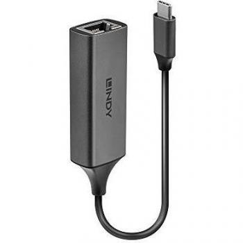 Adaptateur USB-C à RJ45 Gigabit Ethernet Lindy 43299