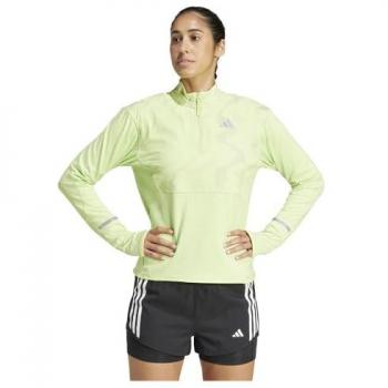 Adidas Ultimate Hi Vis Reflective Half Zip Sweatshirt