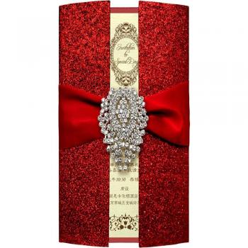 10pcs Luxury Wedding Invitation Cards
