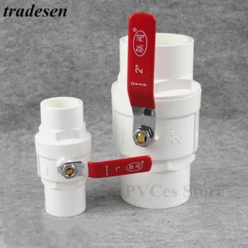 Water Shut Off PVC Ball Valve, I.D. 20-75mm