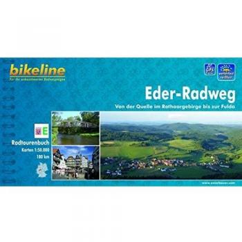 Bikeline Radtourenbuch Eder-Radweg. Von der Quelle im Rothaargebirge bis zur Fulda; 1 : 50 000; wetterfest/reißfest; GPS-Tracks Download