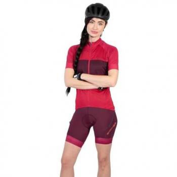 Maglia Endura FS260-Pro II manica corta lilla donna