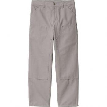 Pantalon Carhartt Work In Progress mauve, empiècement aux genoux – Taille 36x32