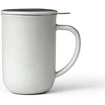 VIVA Scandinavia Porzellan Tee-Becher mit Teesieb, 500 ml