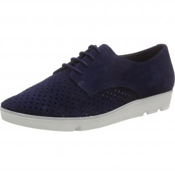 Evie Bow da Clarks: Scarpe Donna Blu Navy Suede 39