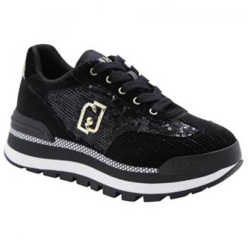 Scarpe Liu Jo donna nere paillettes Amazing platform