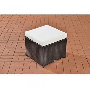 Hocker Tahiti schwarz