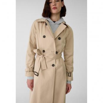 Blusa Strutturata Trench Beige Mediano Stradivarius