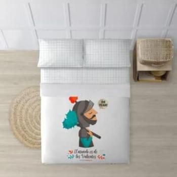 Lit 240x270 – Ensemble draps Imprimés Guerrero (taie incluse)
