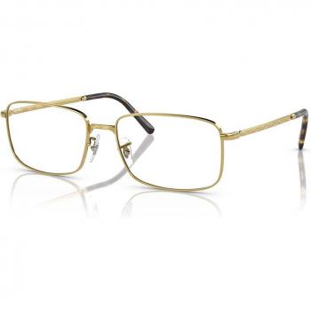 Ray-Ban RX3717V Ajuste Asiático 3086 Gafas Recetadas para Hombre Dorados