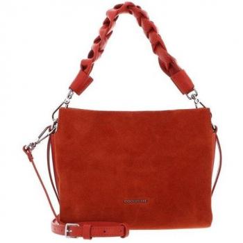 Coccinelle Orange Leather Bag Chic