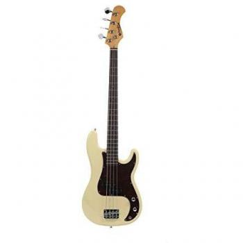 GUITARE BASSE 4 CORDES VINTAGE WHITE PRODIPE