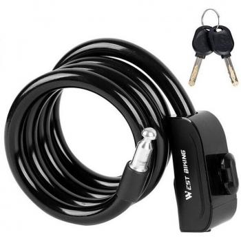 Steel Wire Bike Lock 1.2m