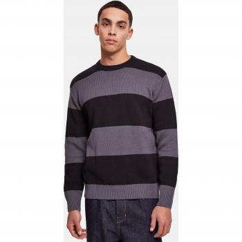 Oversized Striped Sweatshirt