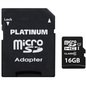 Intenso microSDHC-Speicherkarte 16 GB Class 10 inkl. SD-Adapter