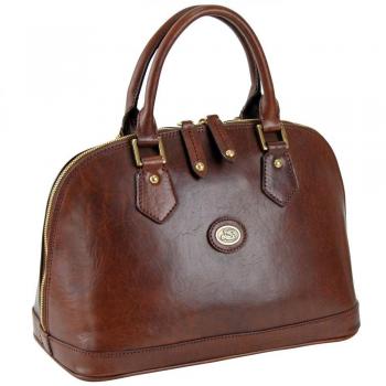 The Bridge Story Donna Leather Handbag 31 cm Brown