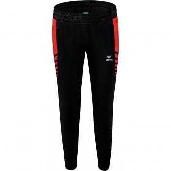 Erima Six Wings Worker Hose Damen Schwarz Rot 38