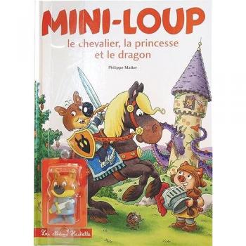Mini-Loup, le chevalier, la princesse et le dragon + 1 figurine