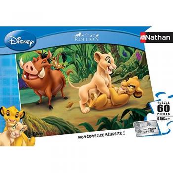 Playful Pride: Lion King 60-Piece Puzzle for Kids