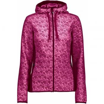 CMP Geraneo Karkadé Damenjacke aus Strickfleece, 34 kg