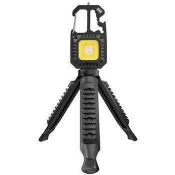 Lampe torche Newell Lunar, multi‑outils, mousqueton, trépied, LED rouge, USB‑C