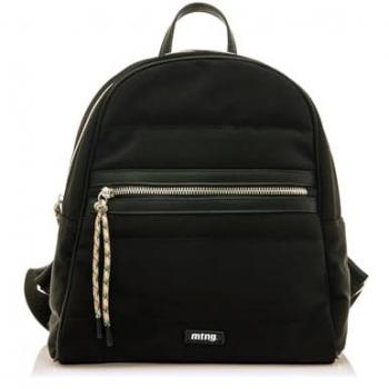Mochila Afton Negra para Mujer con Cierre de Cremallera